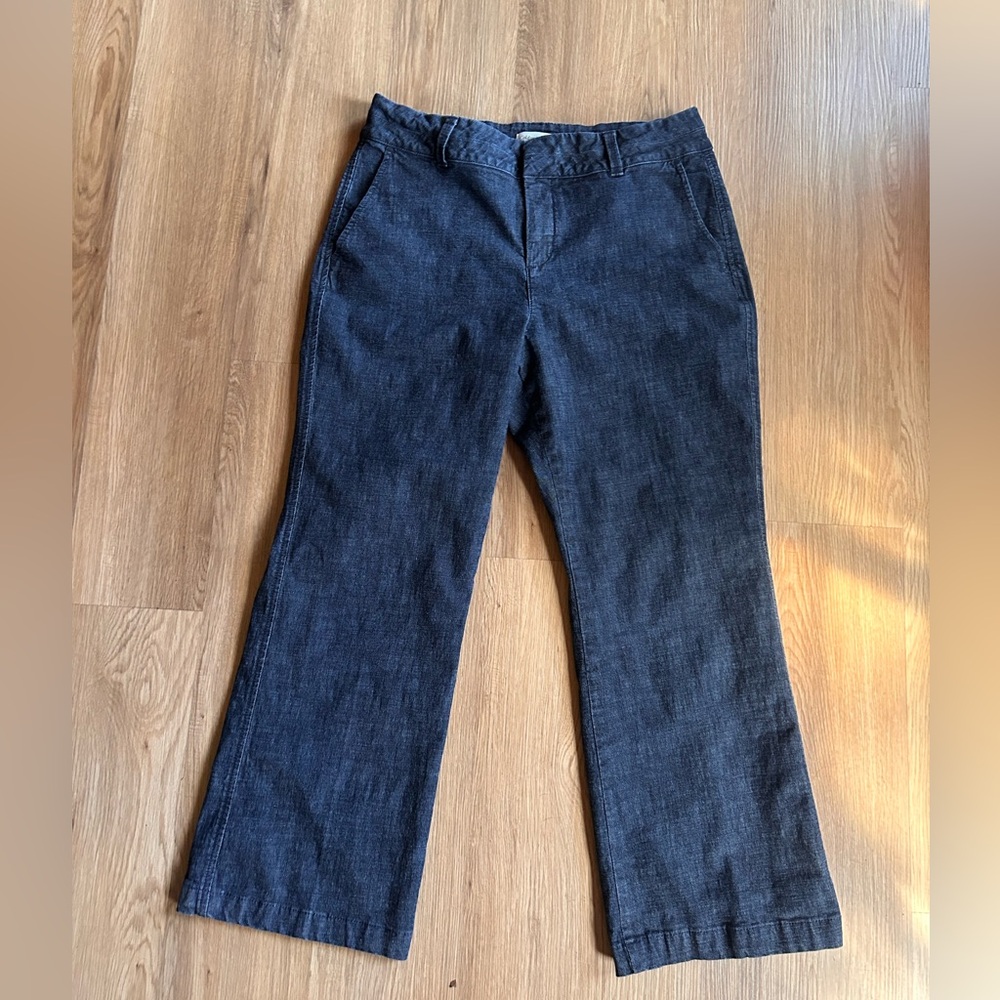 Coldwater Creek Flare Jeans Women’s 12P Dark Wash Classic Denim